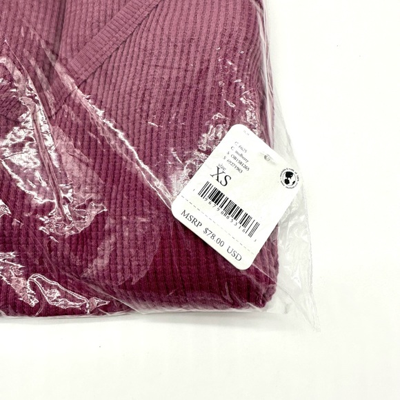 Free People Santa Clara Thermal Top Nee With Tags - Picture 4 of 4